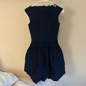Carven navy blue mini dress 38